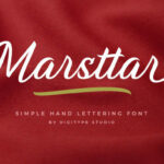 Marsttar Font Poster 1