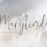 Marylinda Font Poster 1