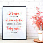 Mathilda Font Poster 2