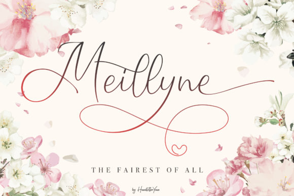 Meillyne Font Poster 1