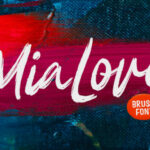 Mia Love Font Poster 1