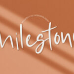 Milestone Font Poster 1