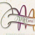 Millena Font Poster 1