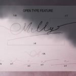 Milly Signature Font Poster 9