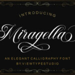 Miragella Font Poster 1