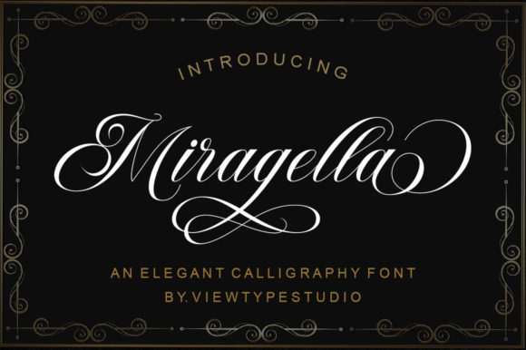 Miragella Font Poster 1