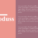 Moduss Font Poster 9