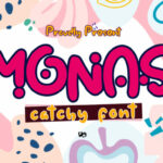 Monas Font Poster 1