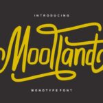 Moolland Font Poster 1