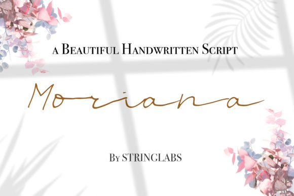 Moriana Font Poster 1