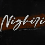 Nighiri Font Poster 1