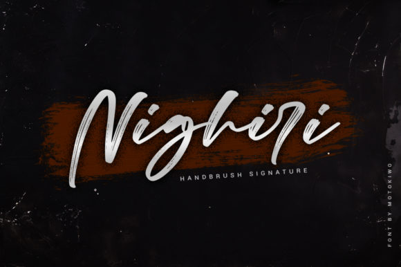 Nighiri Font Poster 1