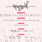 Ningsih Font Poster 5