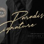 Paradise Signature Font Poster 1