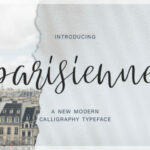 Parisienne Font Poster 1