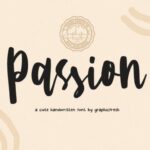 Passion Font Poster 1