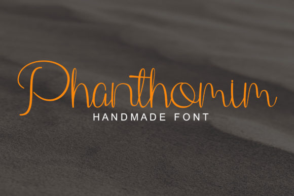 Phanthomim Font Poster 1