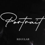 Portrait Font Poster 2