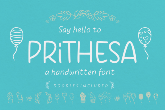 Prithesa Font Poster 1