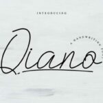 Qianno Font Poster 1