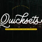 QuickSets Font Poster 1