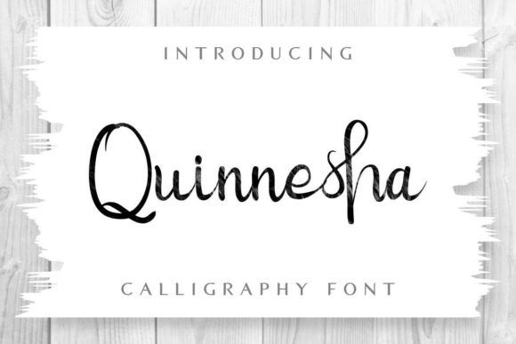 Quinnesha Font Poster 1