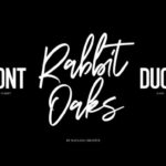 Rabbit Oaks Font Poster 1