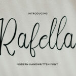 Rafella Font Poster 1