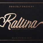 Rallina Font Poster 1