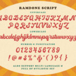 Ramdone Font Poster 9