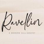 Ravellin Font Poster 1