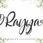 Rayya Font Poster 1