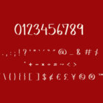 Red Velvet Font Poster 4