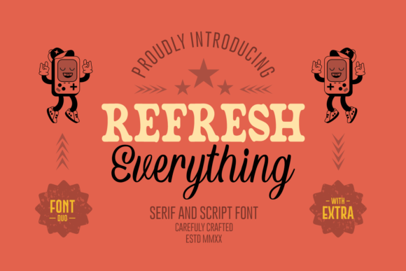 Refresh Everything Font