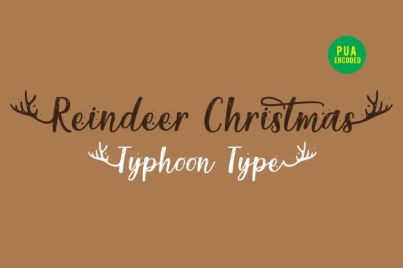 Reindeer Christmas Font