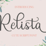 Relista Font Poster 1