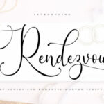 Rendezvouws Font Poster 1