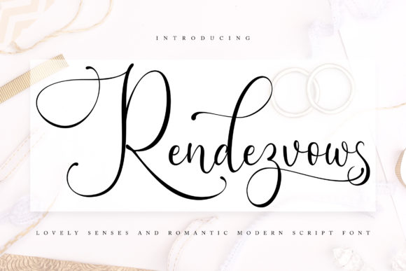 Rendezvouws Font Poster 1