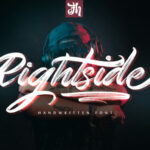 Rightside Font Poster 1