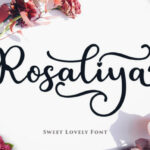 Rosaliya Font Poster 1