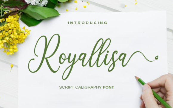 Royallisa Font Poster 1