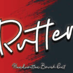 Rutter Font Poster 1