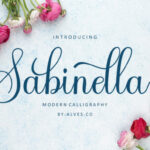 Sabinella Font Poster 1