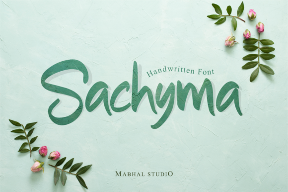 Sachyma Font Poster 1