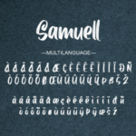 Samuell Font Poster 11