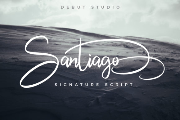 Santiago Font Poster 1