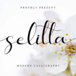 Selitta Font Poster 1