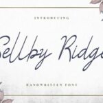 Sellby Ridge Font Poster 1