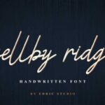 Sellby Ridge Font Poster 2