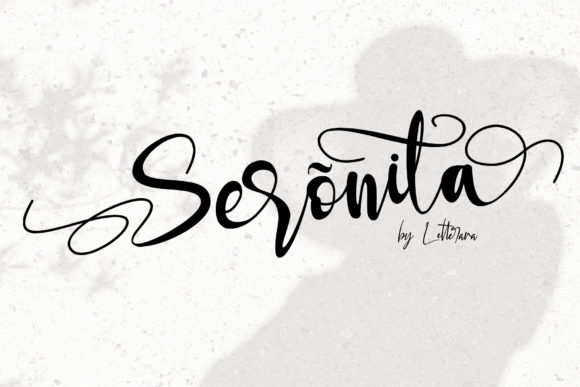 Seronita Font Poster 1